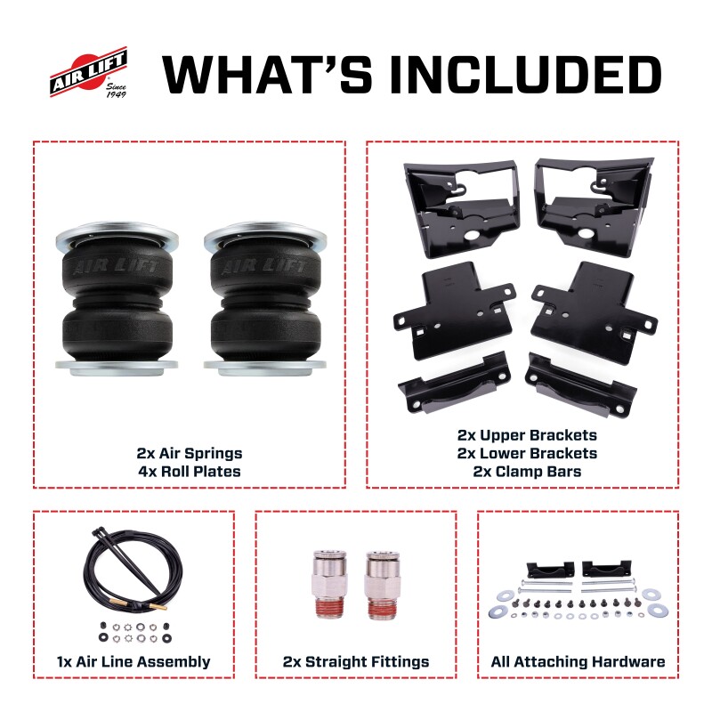 Toyota Sequoia Air Spring Kit - Air Lift - LoadLifter 5000 - `23-`25